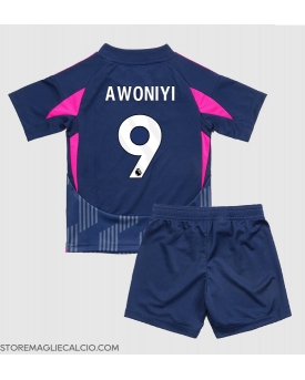 Nottingham Forest Taiwo Awoniyi #9 Maglia Gara Trasferta Repliche 2024-25 Bambino Maniche Corte